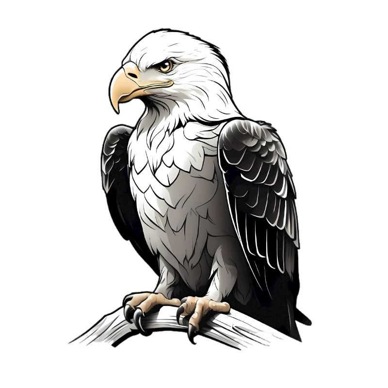 Eagle Portrait Powerful