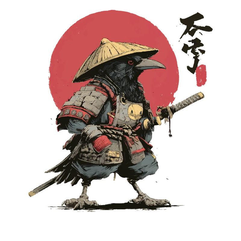 Krähen-Samurai: Roter Sonnenkrieger