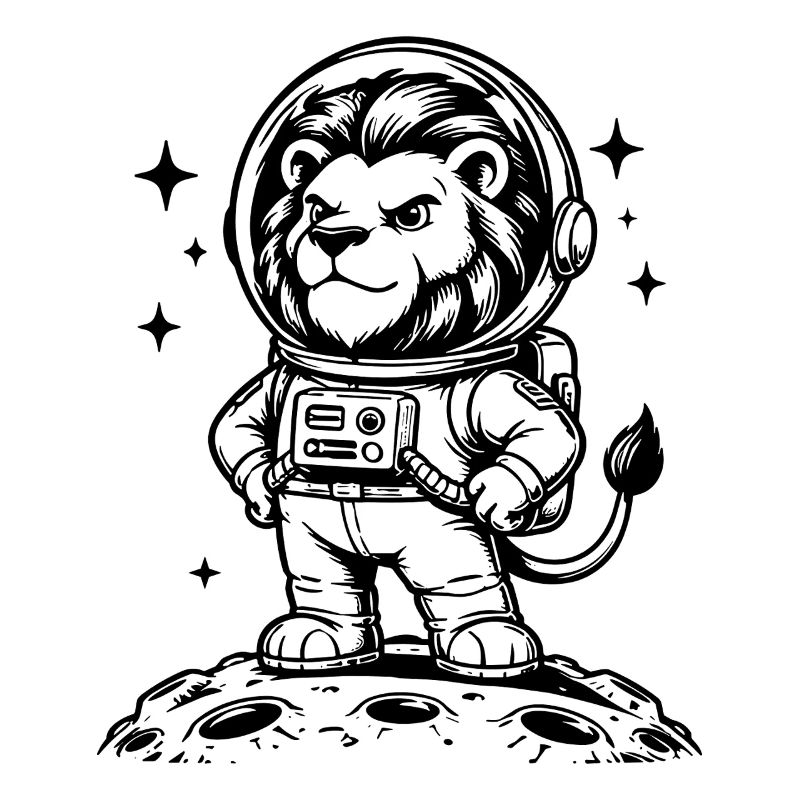 L’astronaute Leo Aventure sur la Lune Spatiale