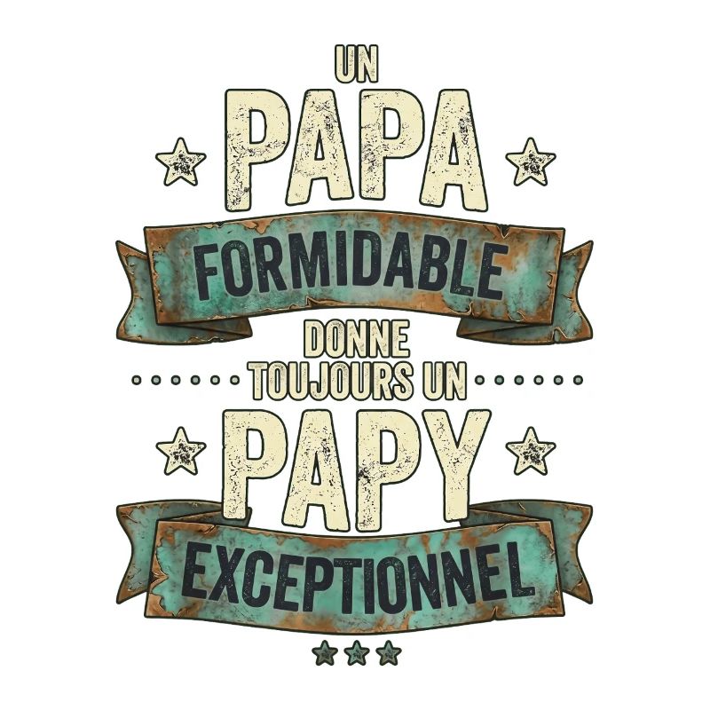 Papa Formidable Papy Exceptionnel Cadeau