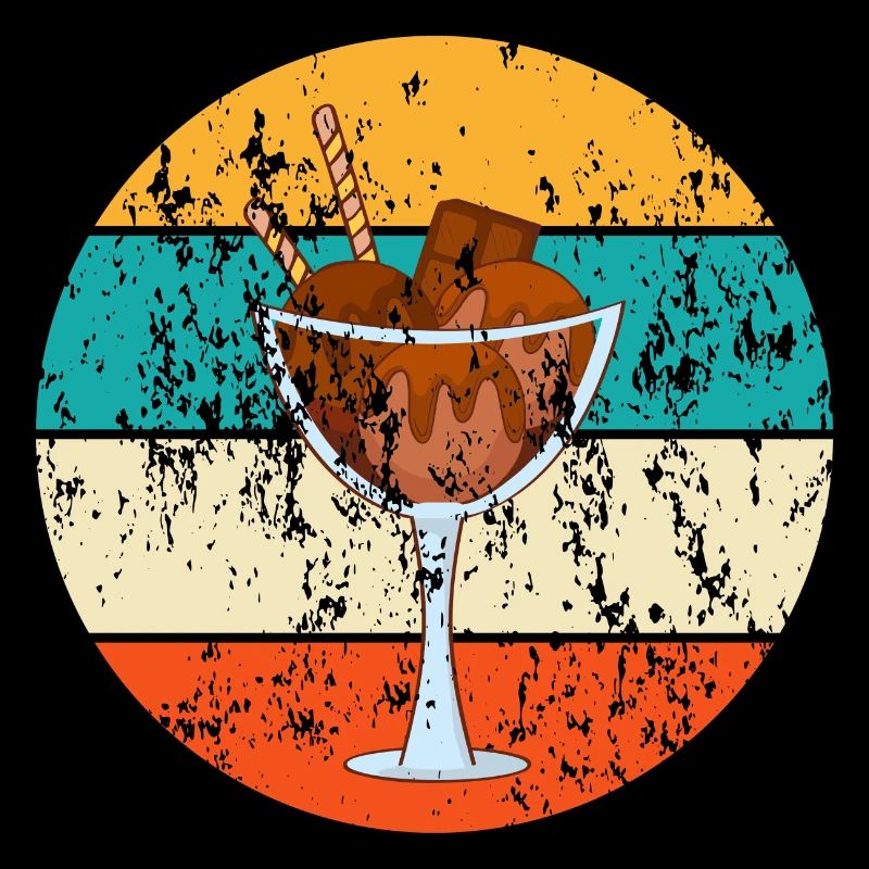 Vintage Retro Eisbecher