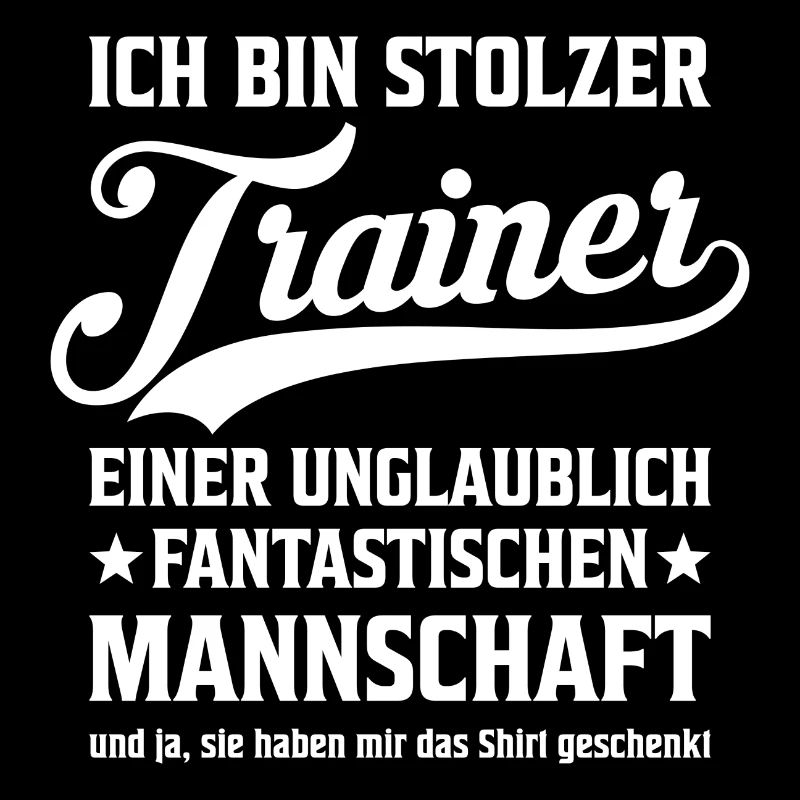 Ich bin stolzer Trainer Coach Geschenk