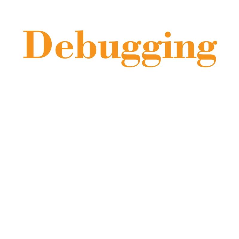 Debugging see also wizard magician Geschenk Nerd