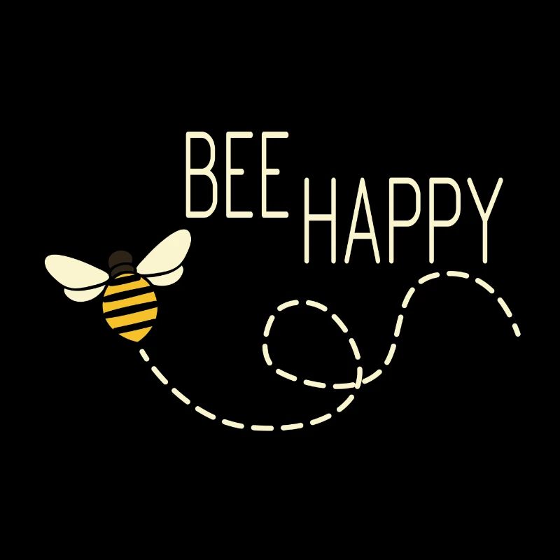 Bee happy bee beekeeper beekeeping honeycomb