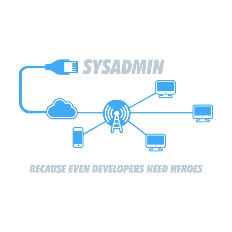 Cadeau d'informatique de programmation Sysadmin