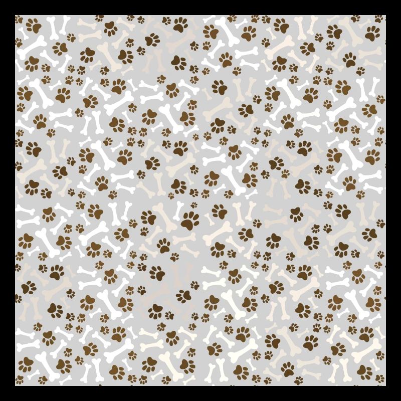 Dogs Bones And Paws pattern