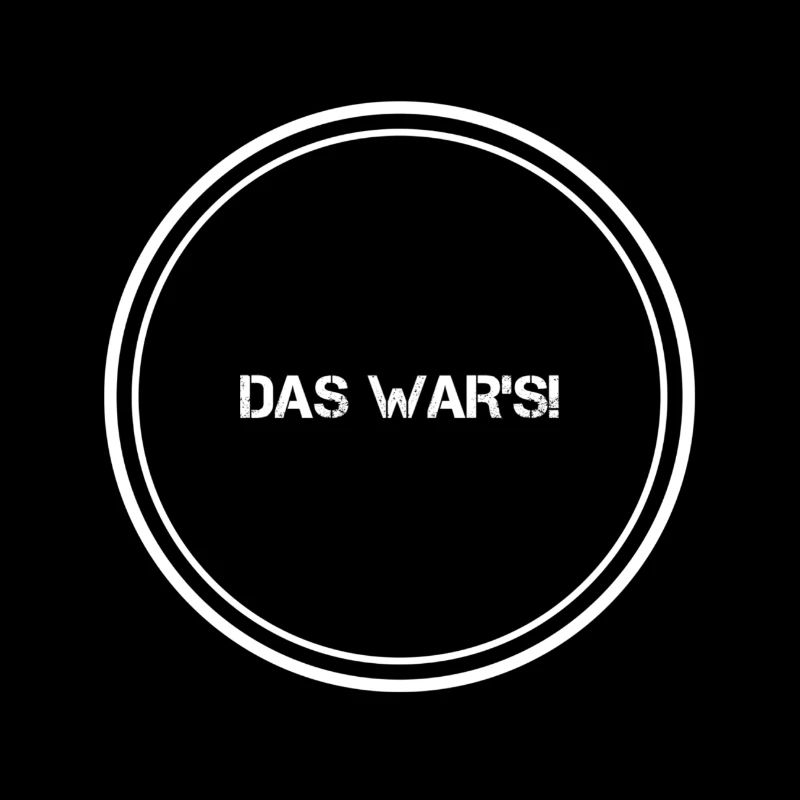 das war es