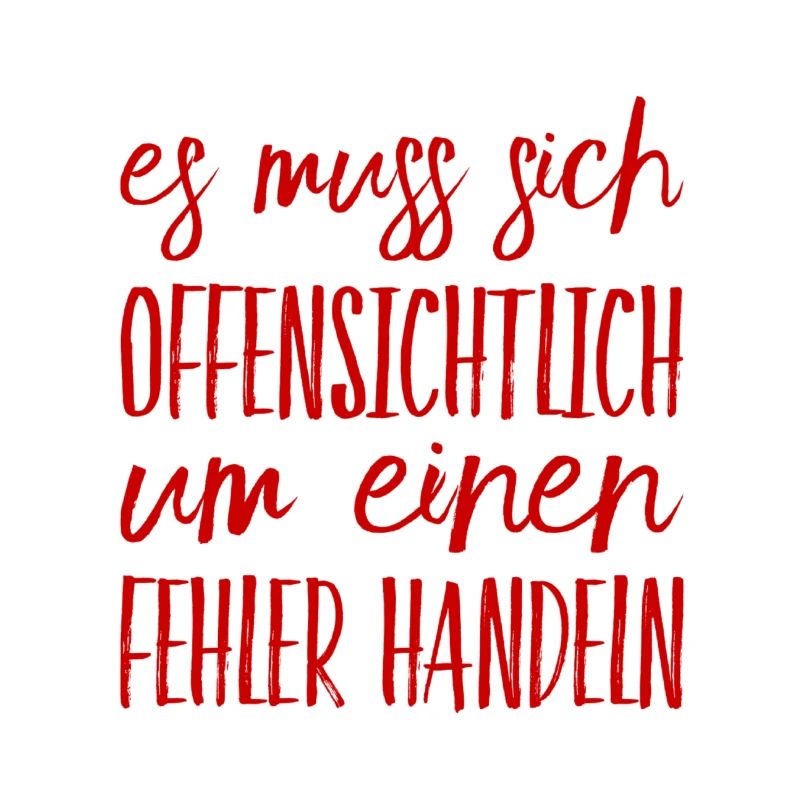 offenbar ein Fehler