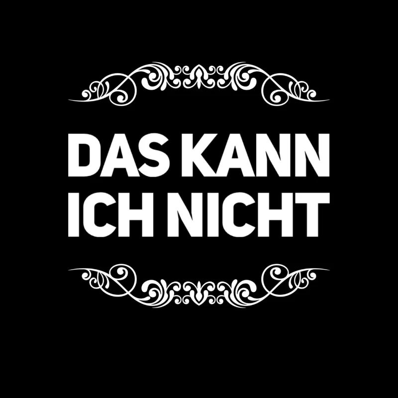 vor dir steht ein Nichtskönner