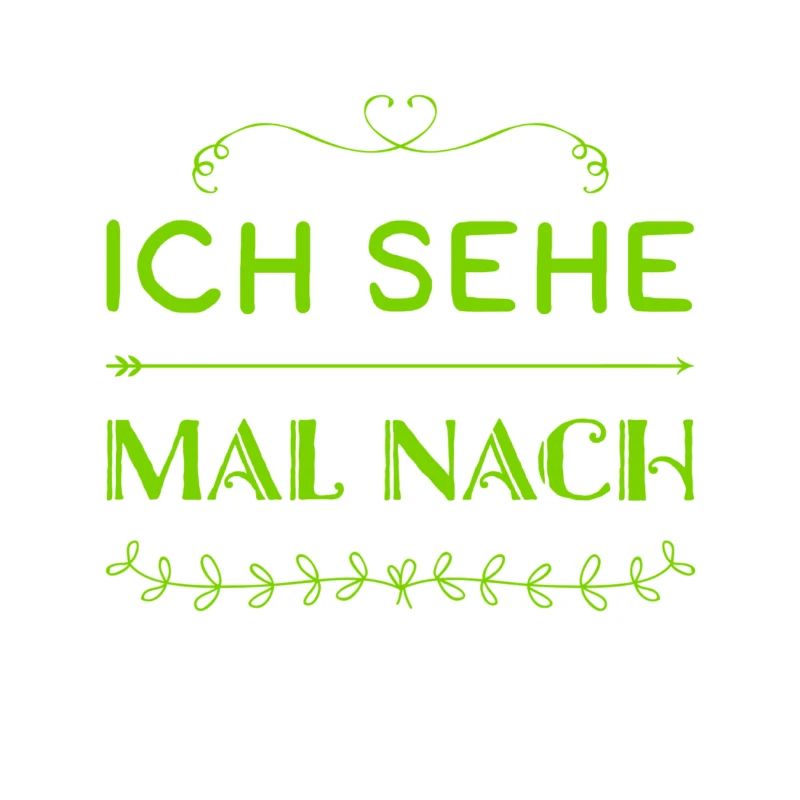 ich werfe einen Blick drauf