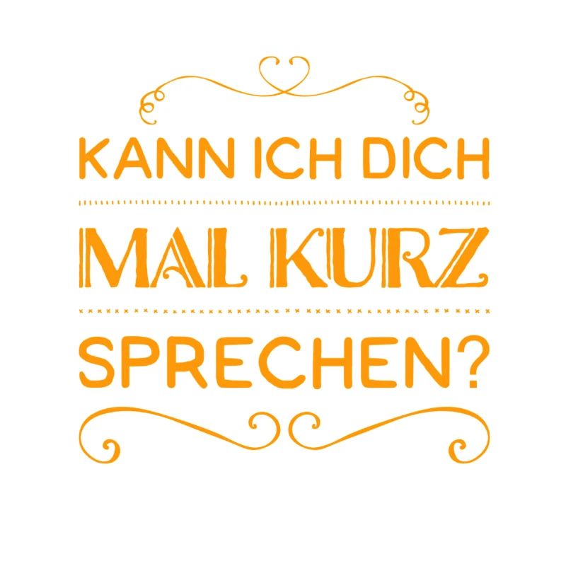 ich möchte mit dir reden