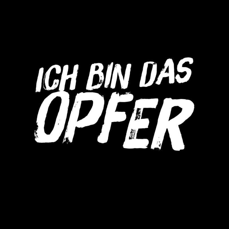 vor dir steht ein Opfer