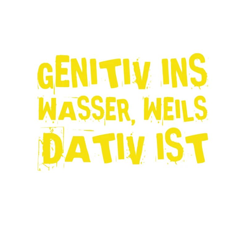 ich bin ein Nichtschwimmer