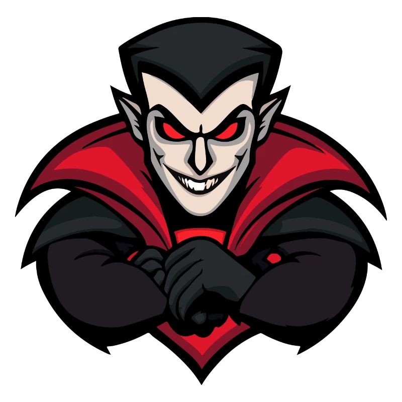 Vampire Halloween Comic