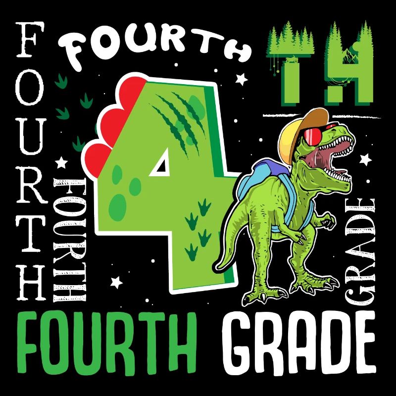 T-Rex Dino de 4e année