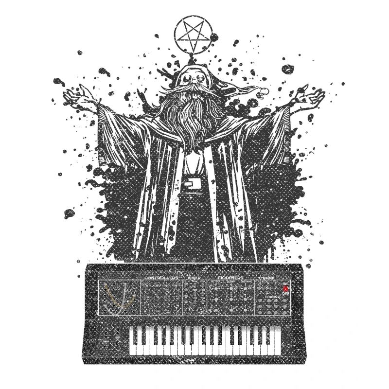 Synthesizer Geschenk Synth Analog Modular Satan