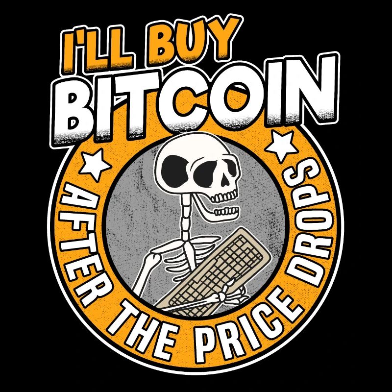 Bitcoin Cadeau Drôle BTC Krypto sort