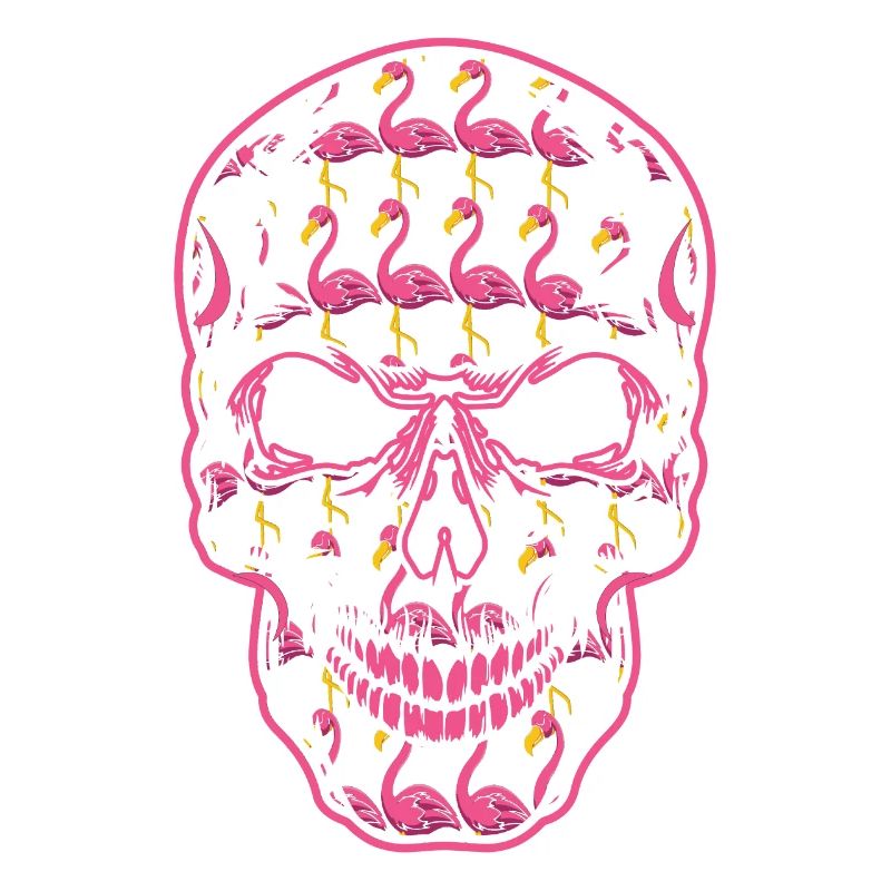 Flamaingo Skeleton Bone Horror Effrayant Halloween