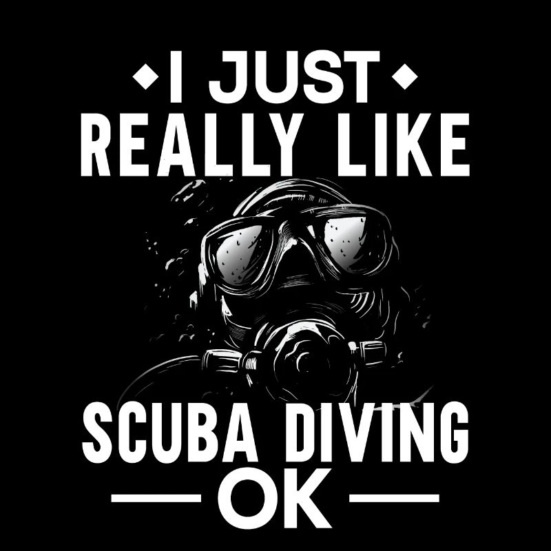 Scuba Diving Gift Underwater Scuba Diver