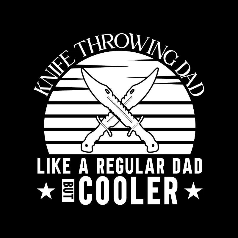 Messerwurfscheibe Geschenk Messerwerfer