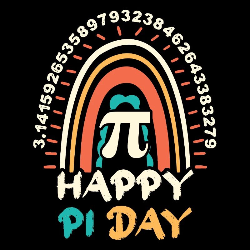 Vintage Pi Math Holiday Mathematics Groovy Pi Day