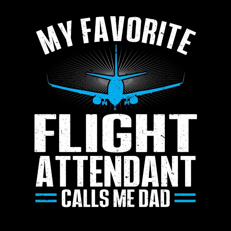 Flugbegleiter Papa Stewardess Flugbegleiter