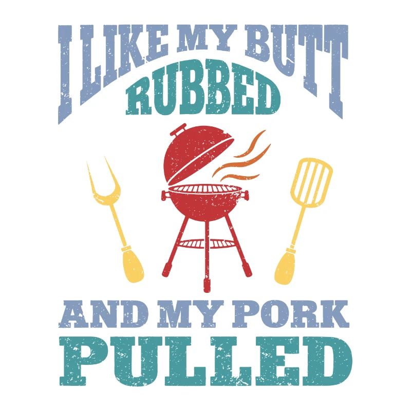 BBQ Pulled Pork Schwein Grill