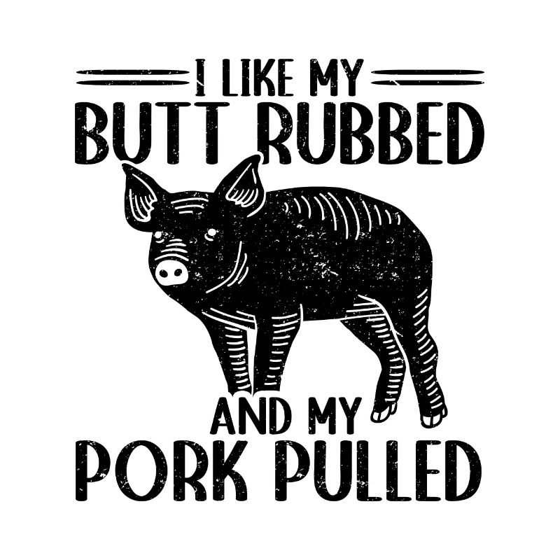 BBQ Pulled Pork Schwein Grill