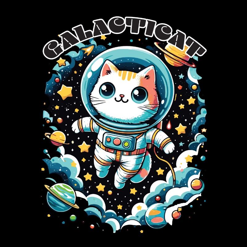 Galacticat Kitten Astronaut Space Cat