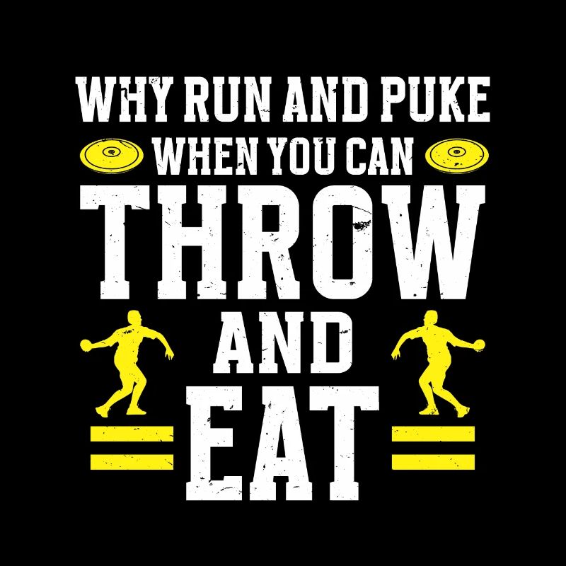 Diskuswerfer Leichtathlet Disc Throw