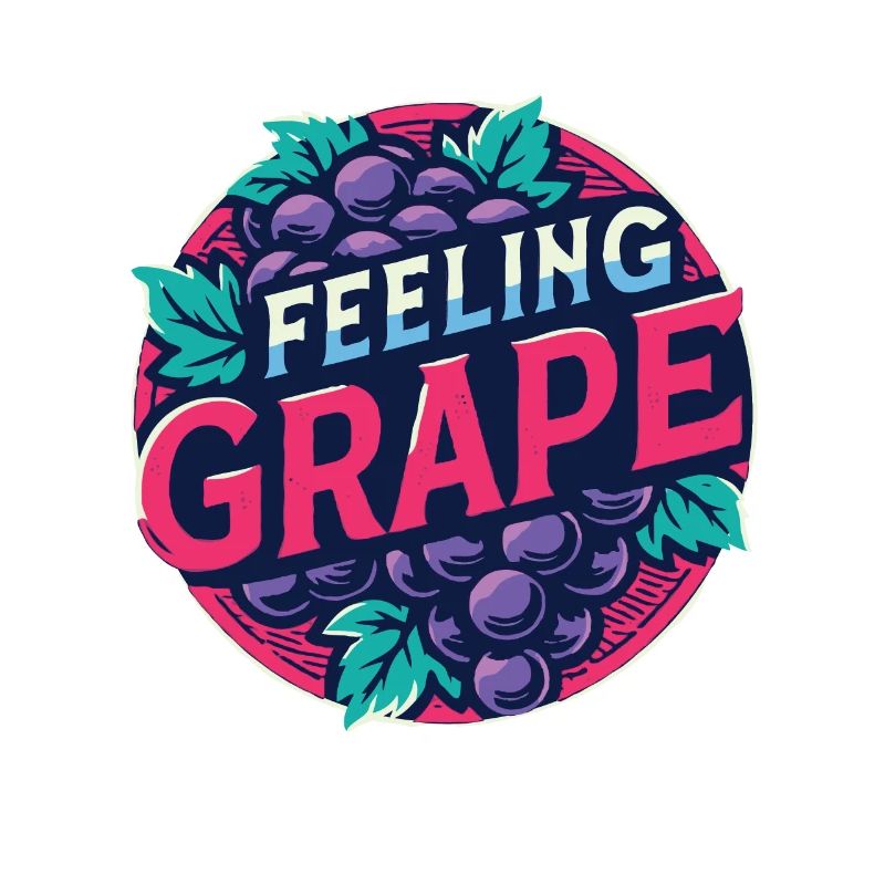 Feeling Grape Pun Winemaker Chemise à vin