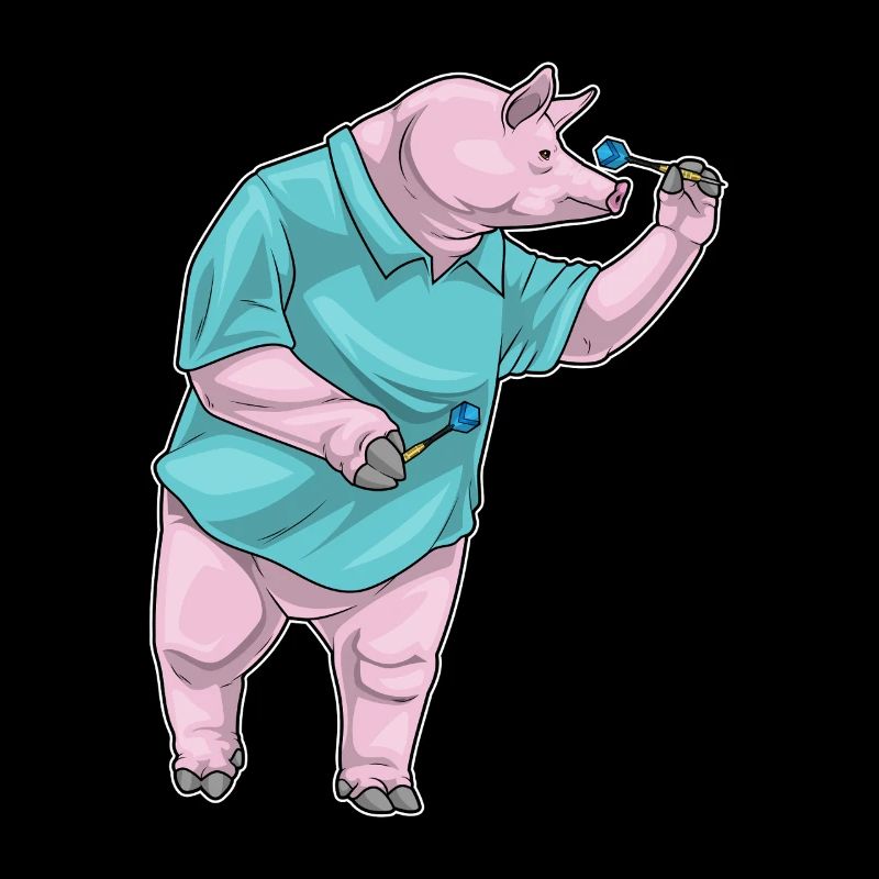 Fléchette cochon Fléchette