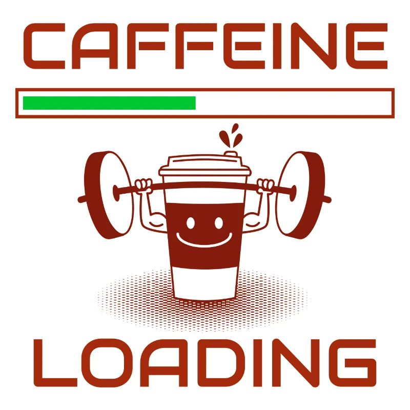 Caffeine loading design for all coffee lovers.