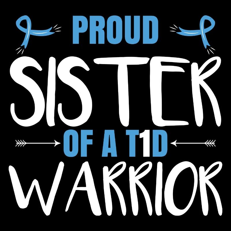 Stolze Schwester eines T1D-Kriegers