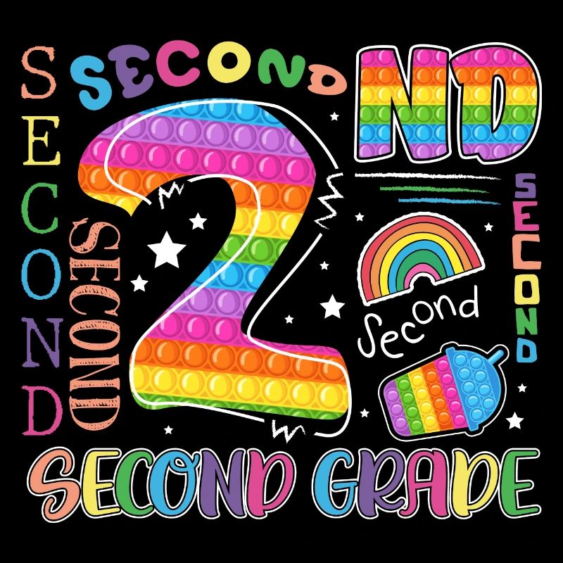 Écolier Pop It de 2e année