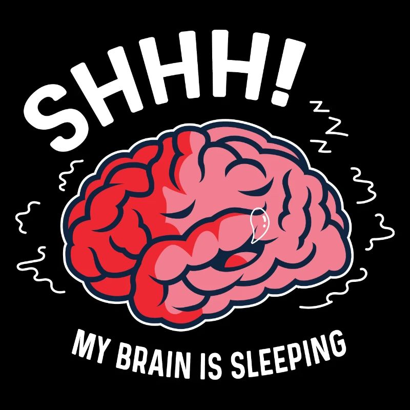 Brain Sleeps Sleeping Cap Cadeau