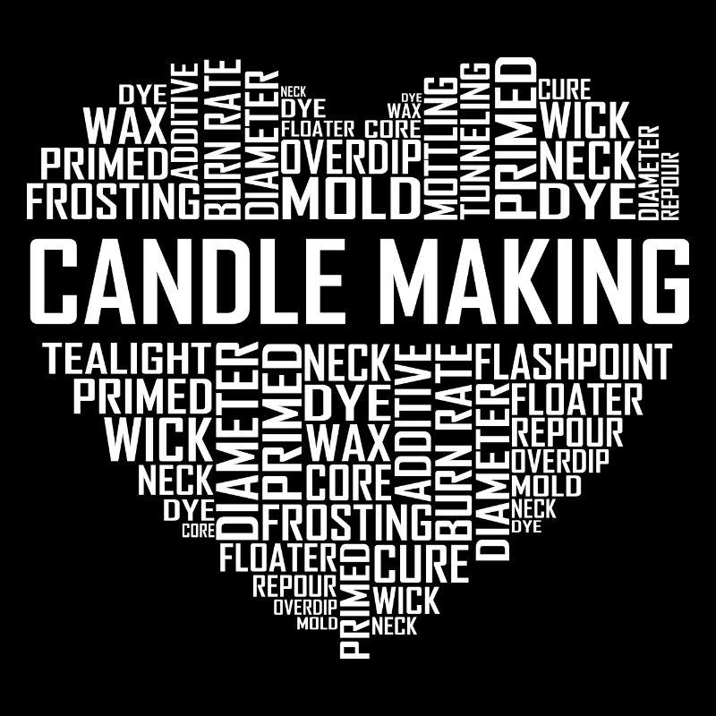 Candle Making Heart