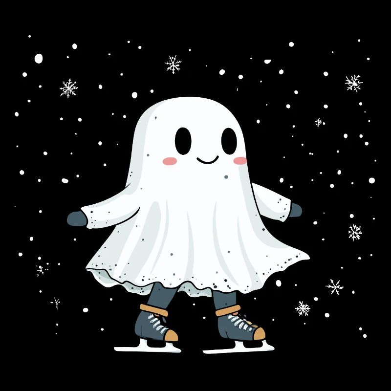 Ghost on skates