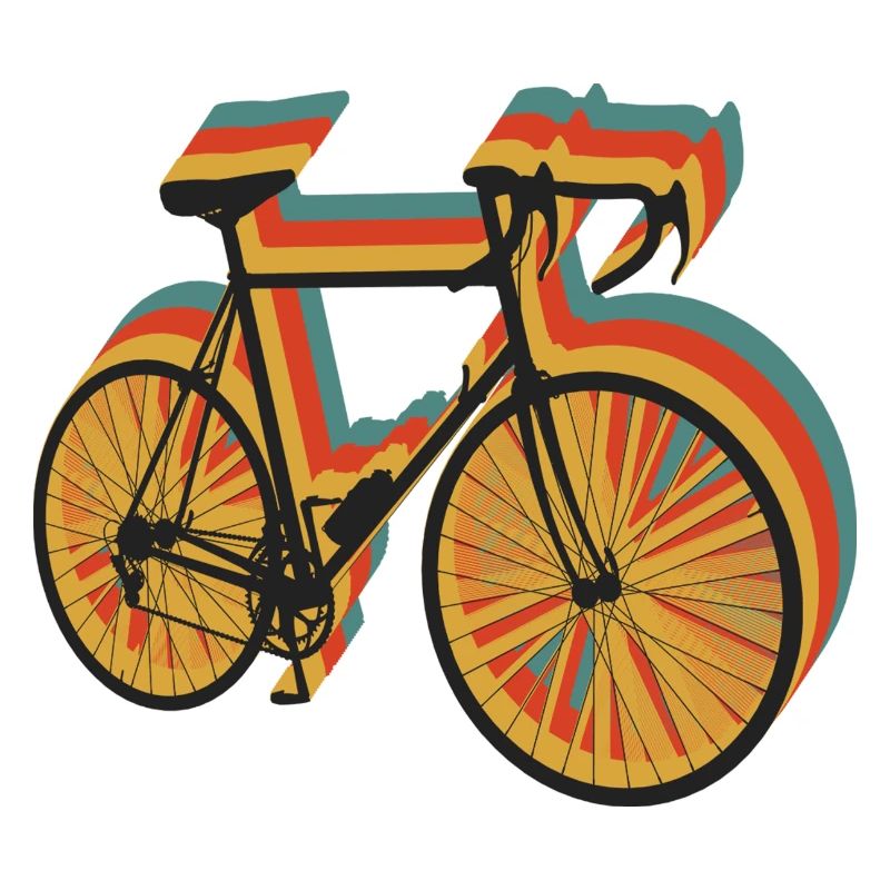 Rétro Vintage Vélo Vélo De Course Vélo de course