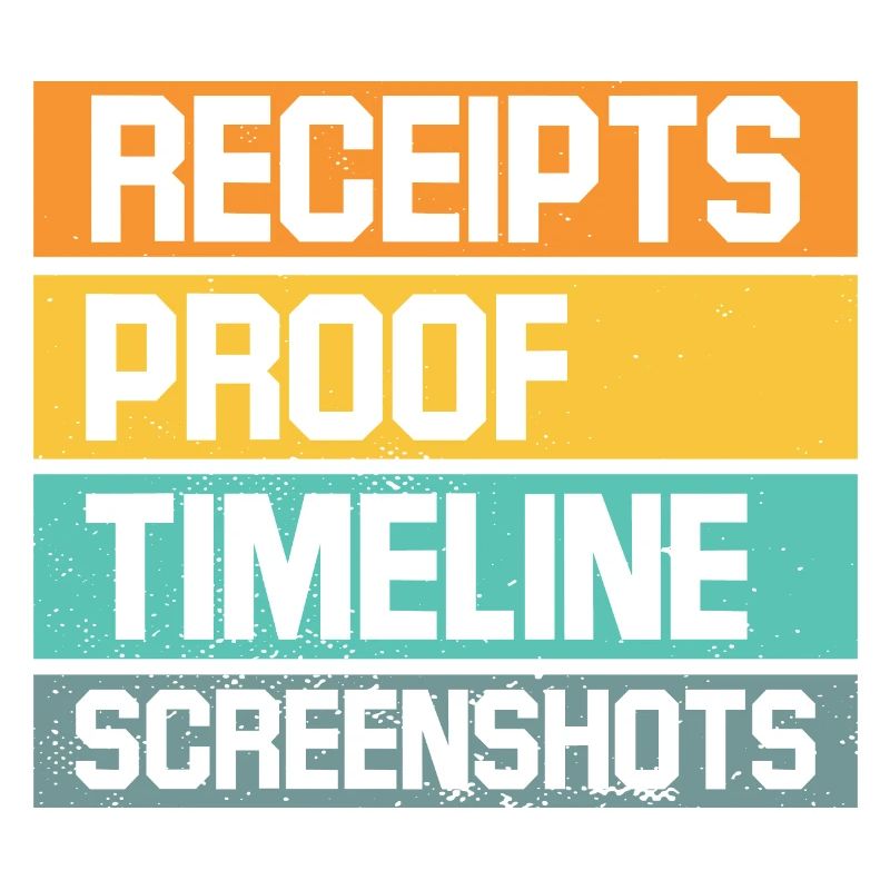 Receipts Timeline Screenshot Witty Retorts Snappy