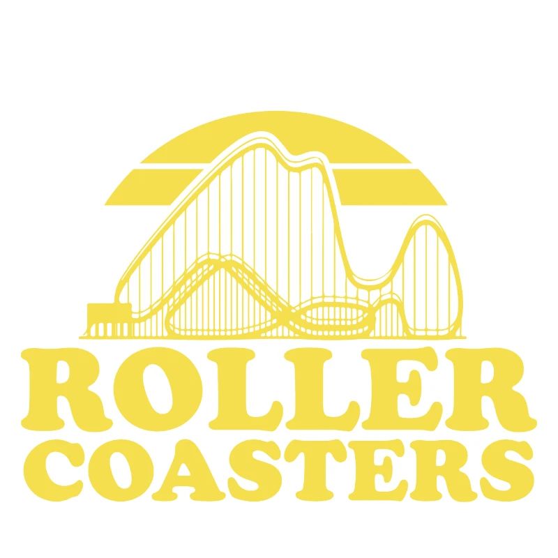 Achterbahn Rollercoaster Freizeitpark