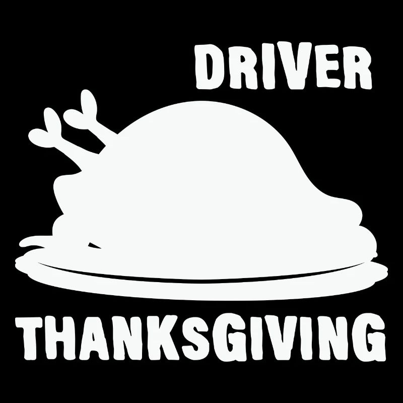 Dîner de dinde de Thanksgiving du chauffeur