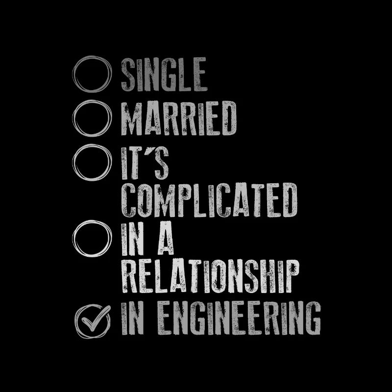 Engineer Gift It's Complicated In Engineering