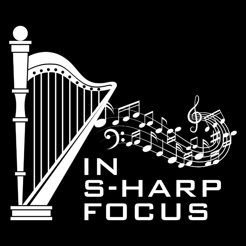 Conception de harpe pour harpiste et joueur de harpe