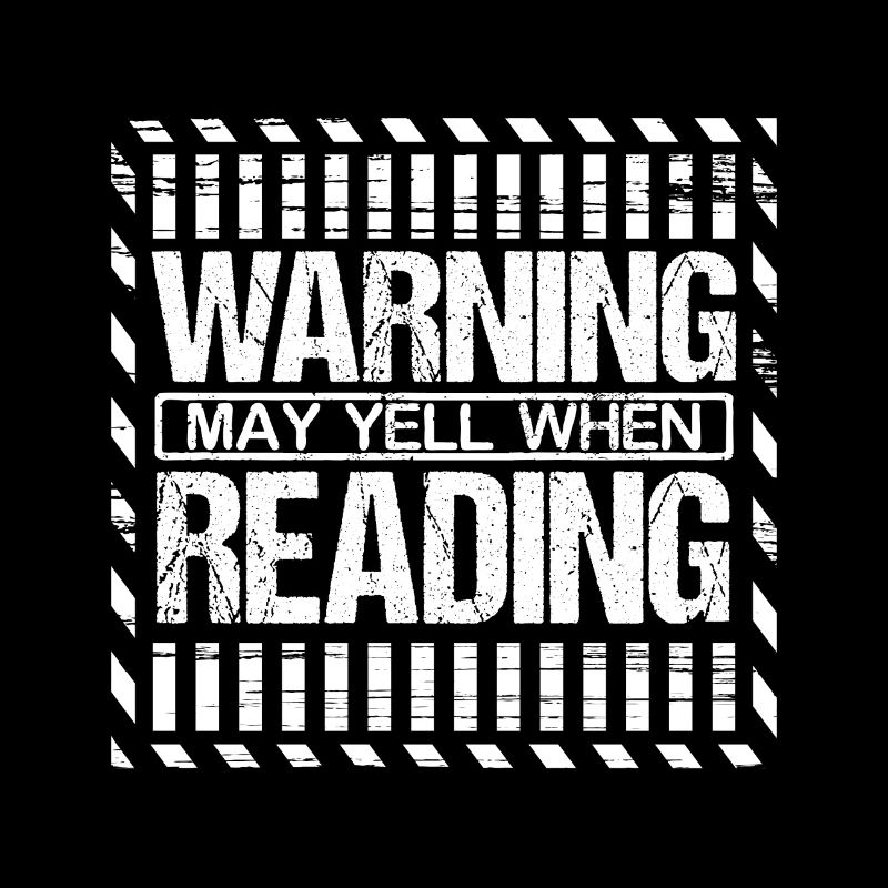Reader Gift Book Lover Gift May Yell When Reading