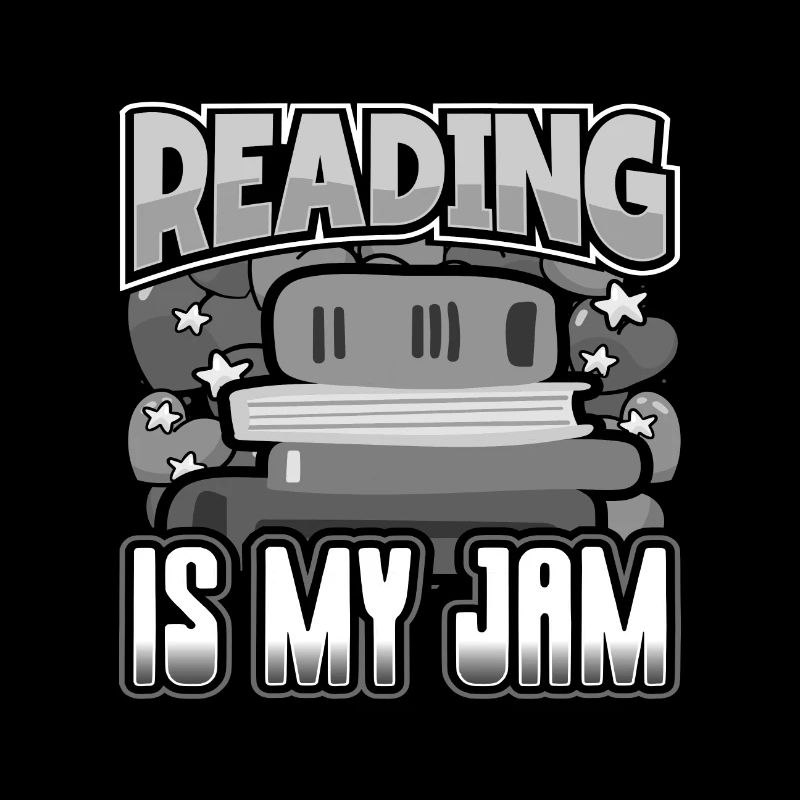 Reading is My Jam Fun Book Lover Idée cadeau