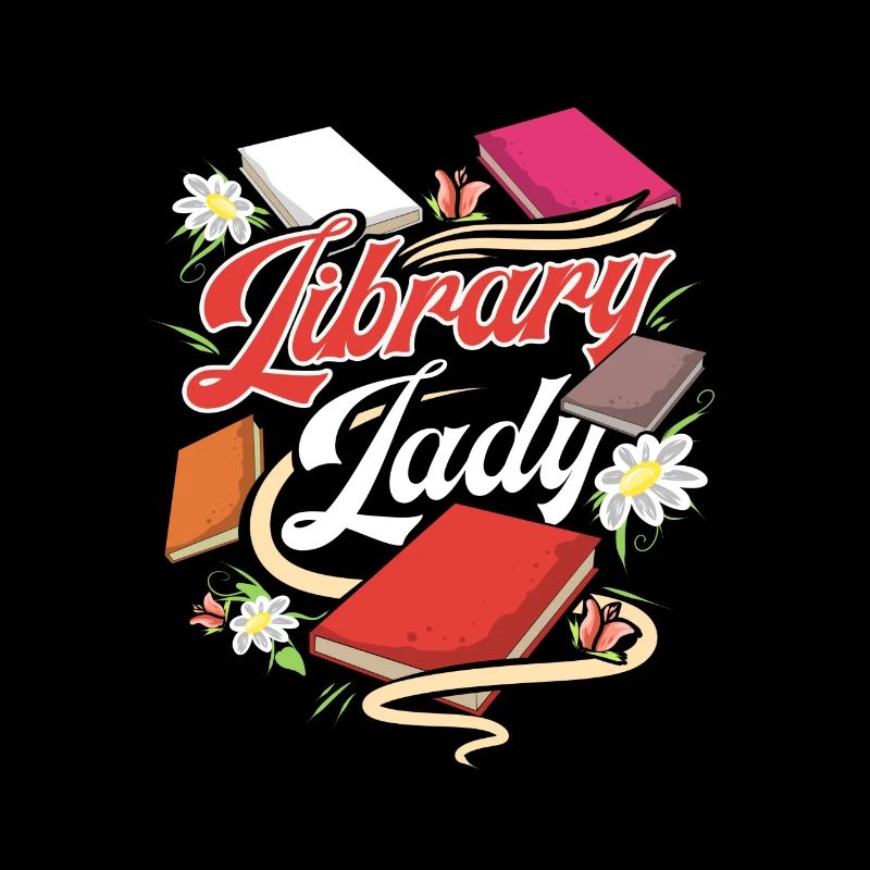 Livre Lover Gift Fun Library Lady Reader