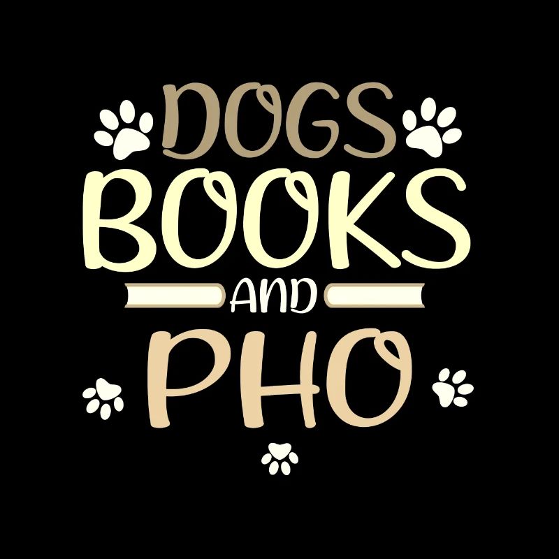 Pho Lover Geschenke Hunde Bücher und Pho Reader Geschenk