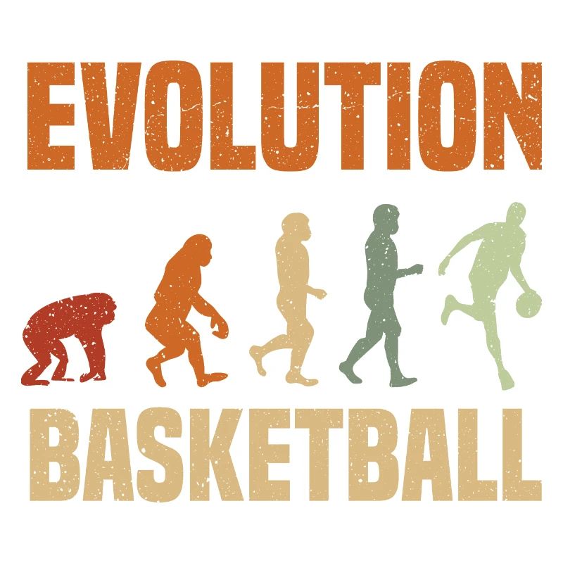 Basketball Evolution From Monkey To Men BBall