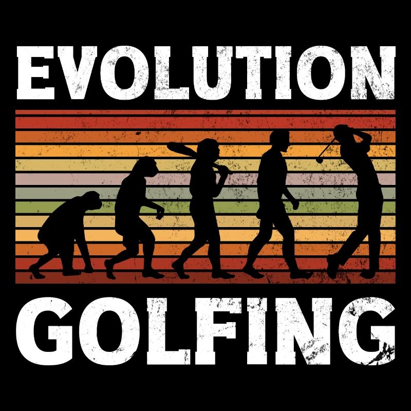 Évolution du golf du singe au golf masculin